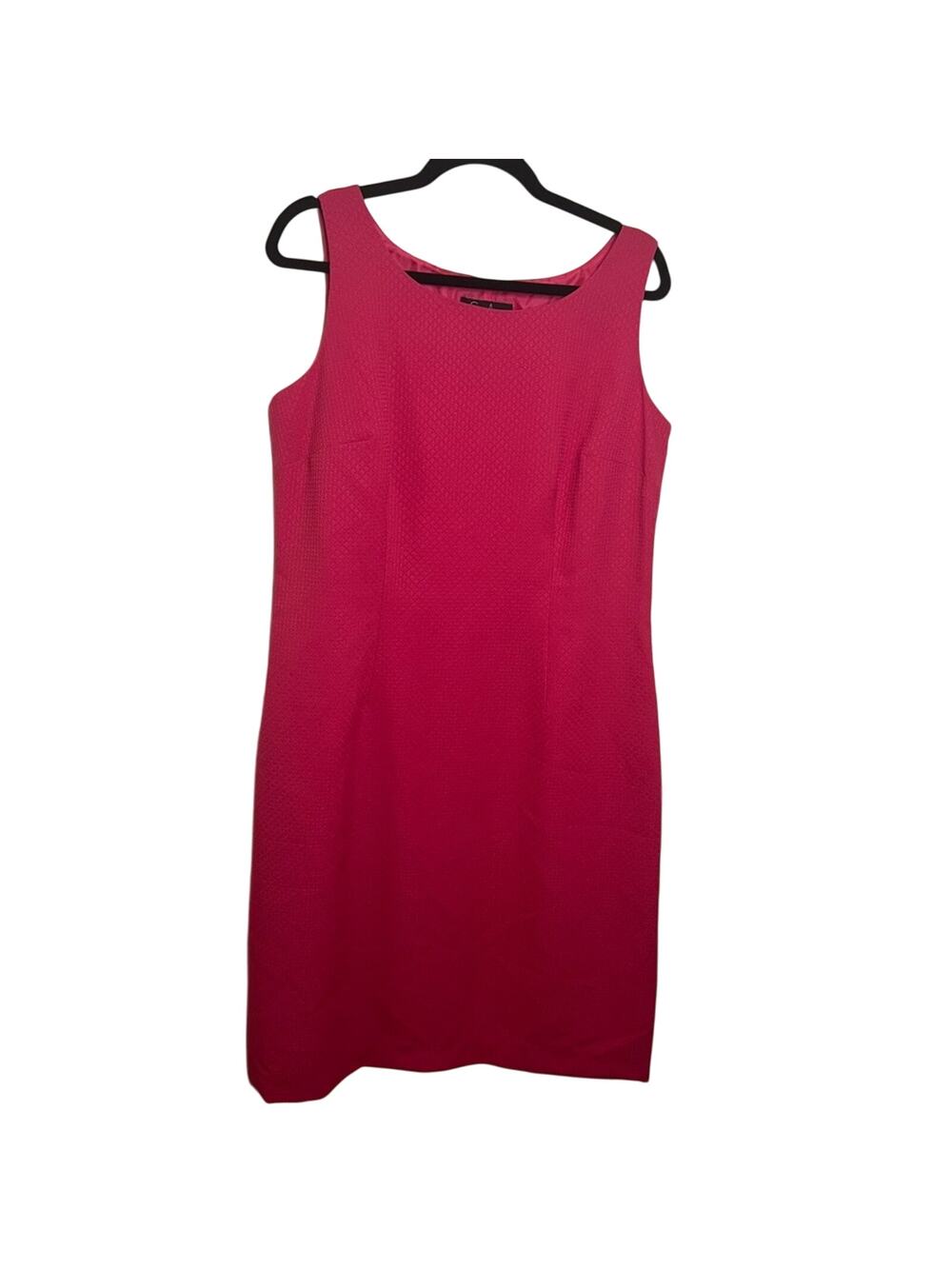 Emily... Pink Sheath Dress Size 14 Fuchsia
